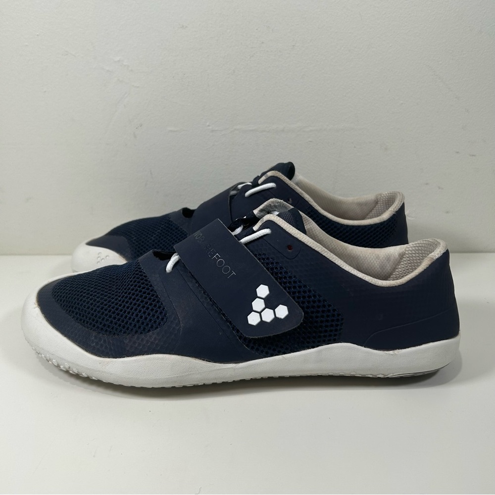 Vivo Barefoot Motus II Men's Minimalist Low Top Navy Running Sneaker Size 12